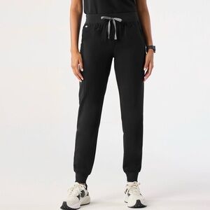 Figs Black Zamora Jogger Scrub Pants
